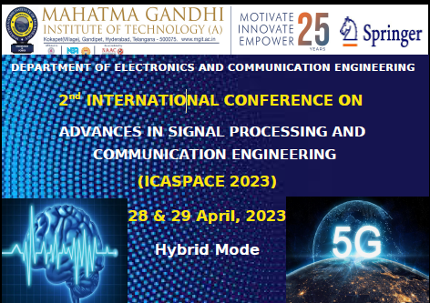 2nd International Conference On “Advances In Signal Processing And ...