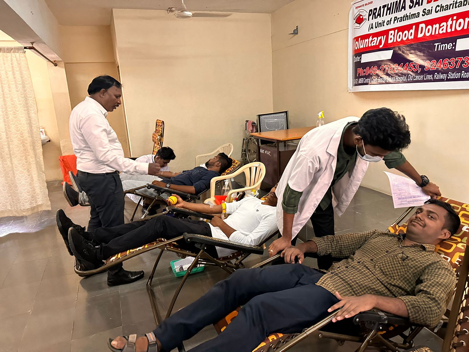 Successful Blood Donation Camp At MGIT In Collaboration With Lions Club ...